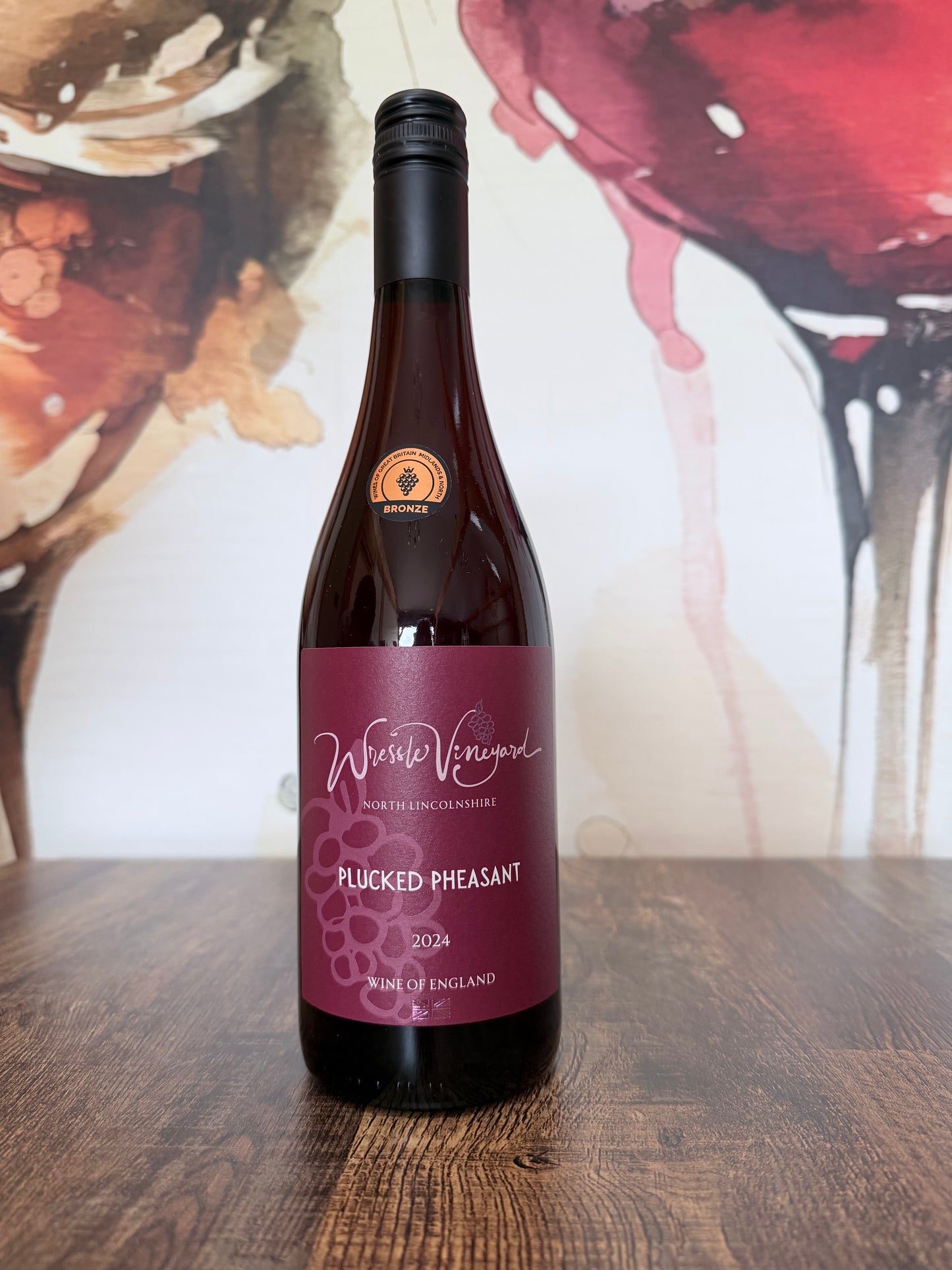 Plucked Pheasant 2024 - Pinot Noir Red Wine - BRONZE Award winning