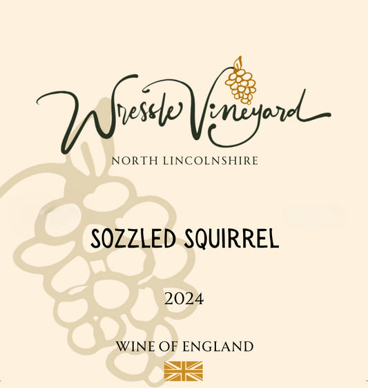 * AVAILABLE NOW * Sozzled Squirrel 2024 - Muscaris White