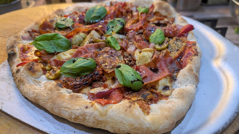 Pizza and wine night